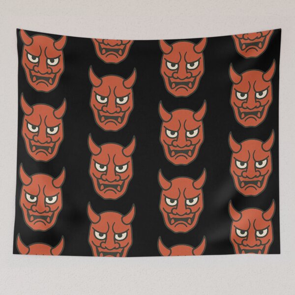Item preview, Red Oni Mask – Slayer Demos designed and sold by Desingalejandro.