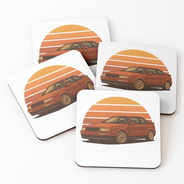 Item preview, 80 Coupe S2 – Retro Vintage Automotive Illustration Youngtimer designed and sold by fjurcev.