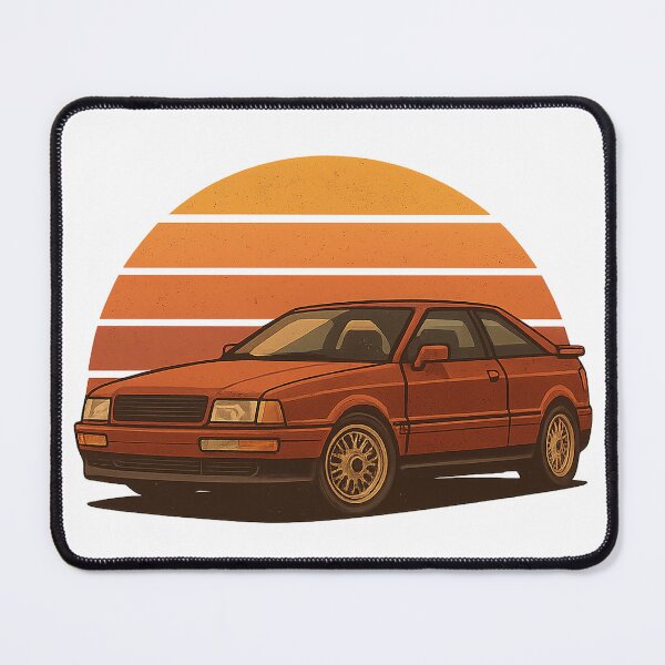 Item preview, 80 Coupe S2 – Retro Vintage Automotive Illustration Youngtimer designed and sold by fjurcev.