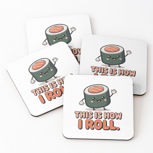 Item preview, This Is How I Roll – Funny Sushi Pun designed and sold by DigitalDream11.