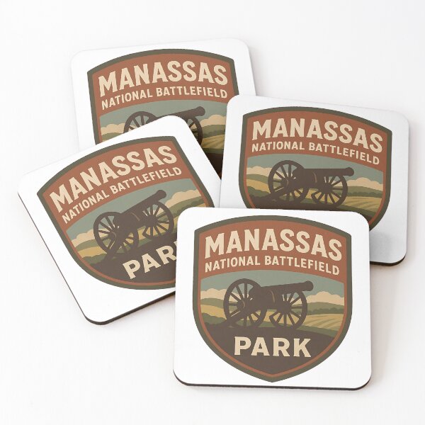 Item preview, Manassas National Battlefield Park Vintage Travel Art  designed and sold by LittleArij.