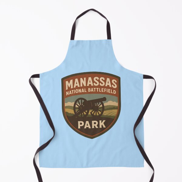 Item preview, Manassas National Battlefield Park Vintage Travel Art  designed and sold by LittleArij.