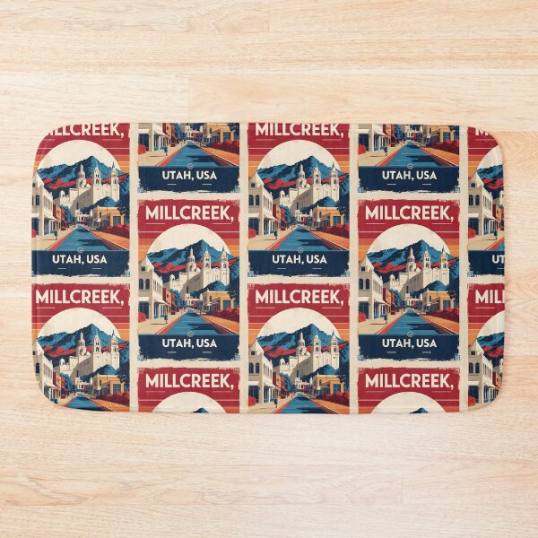 Item preview, Millcreek Utah 1950s USA Vintage Travel Tourism designed and sold by TravelersGems.