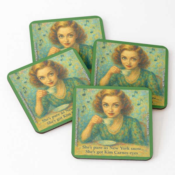 Item preview, Kim Carnes Eyes & New York Snow – Bette’s Tea Time designed and sold by Rick London Gifts.