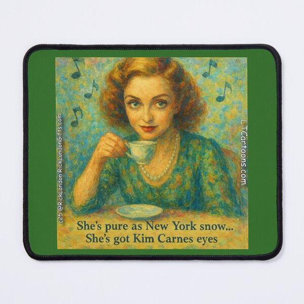 Item preview, Kim Carnes Eyes & New York Snow – Bette’s Tea Time designed and sold by Rick London Gifts.