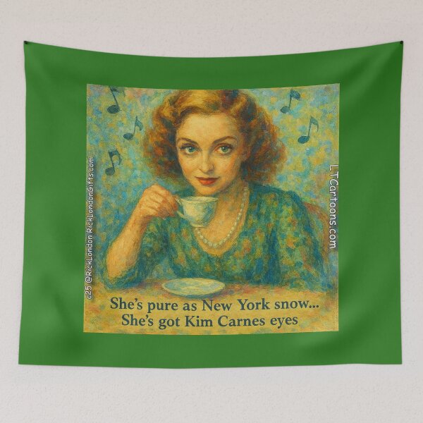 Item preview, Kim Carnes Eyes & New York Snow – Bette’s Tea Time designed and sold by Rick London Gifts.
