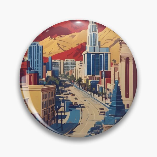 Item preview, Murray Utah 1950s USA Vintage Travel Tourism designed and sold by TravelersGems.