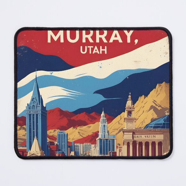 Item preview, Murray Utah 1950s USA Vintage Travel Tourism designed and sold by TravelersGems.