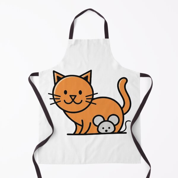 Item preview, Whimsical Cat and Mouse Art designed and sold by ChameloX.