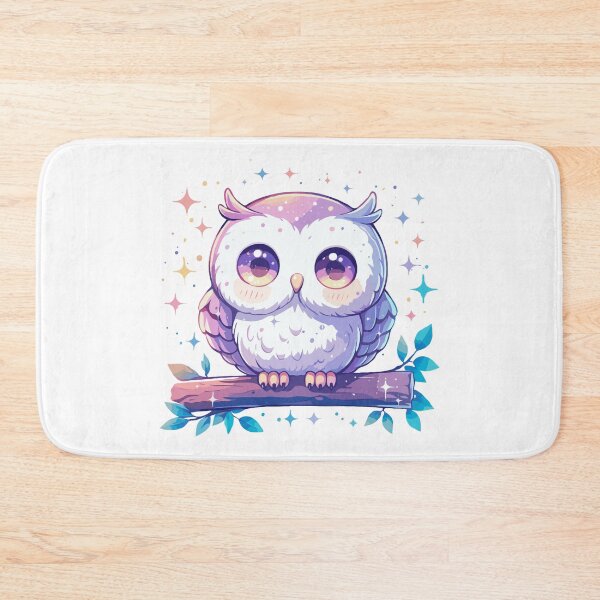 Item preview, Pastel Kawaii Owl designed and sold by craftyaliens.