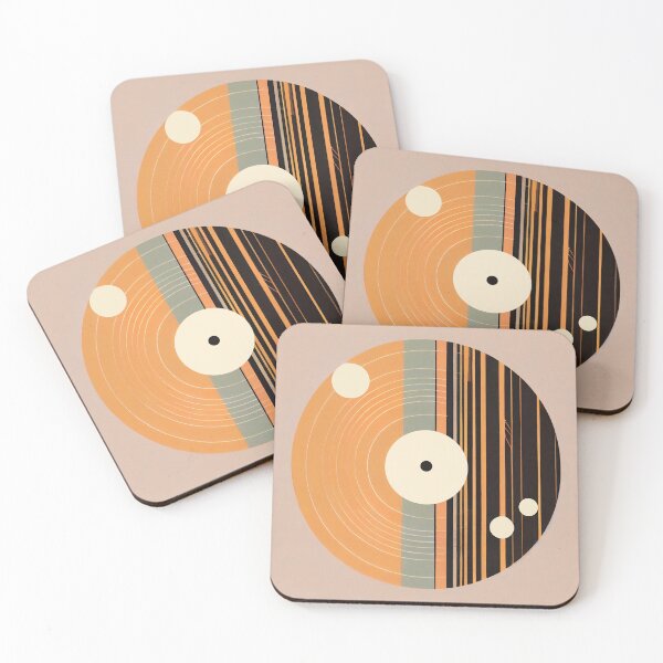 Item preview, Abstract colorful vinyl disc picture. Digital illustration. Ready to poster usage designed and sold by anytka.
