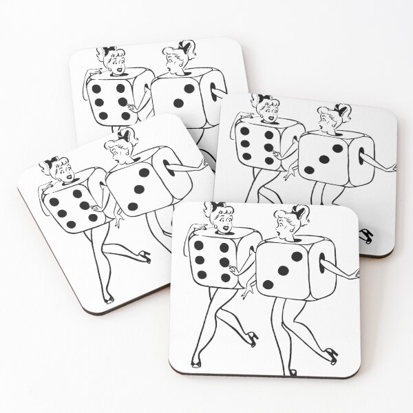 Item preview, The Dice Women | Retro Inspired  designed and sold by CheekyRetro.
