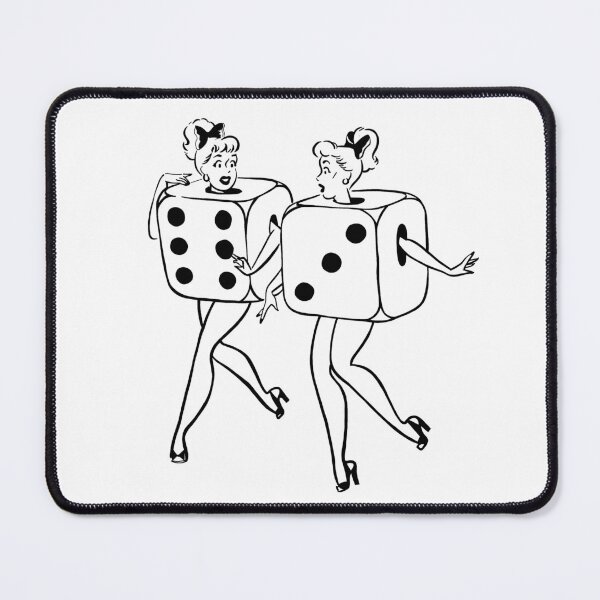 Item preview, The Dice Women | Retro Inspired  designed and sold by CheekyRetro.