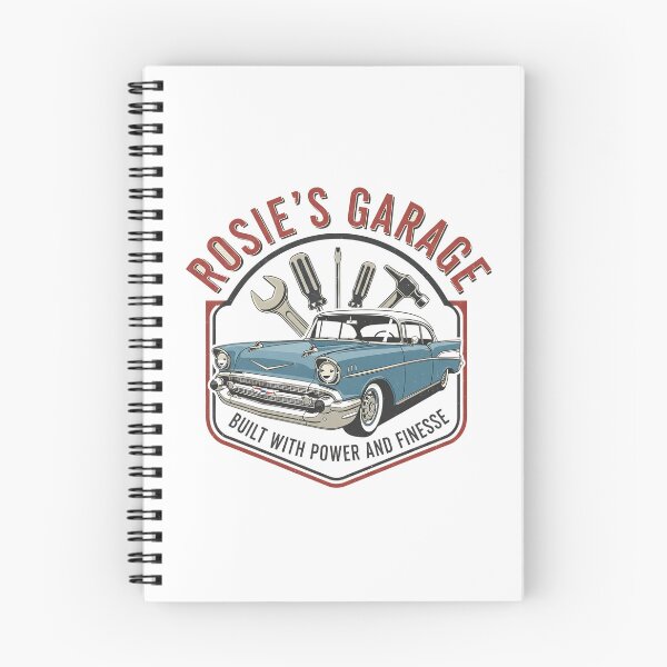 Item preview, Rosie's Garage - Built with Power and Finesse - Vintage Muscle Car designed and sold by RedDelaney.