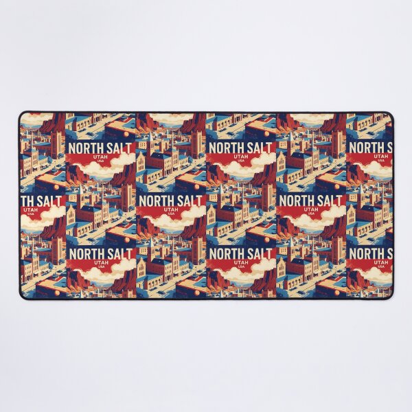 Item preview, North Salt Utah 1950s USA Vintage Travel Tourism designed and sold by TravelersGems.