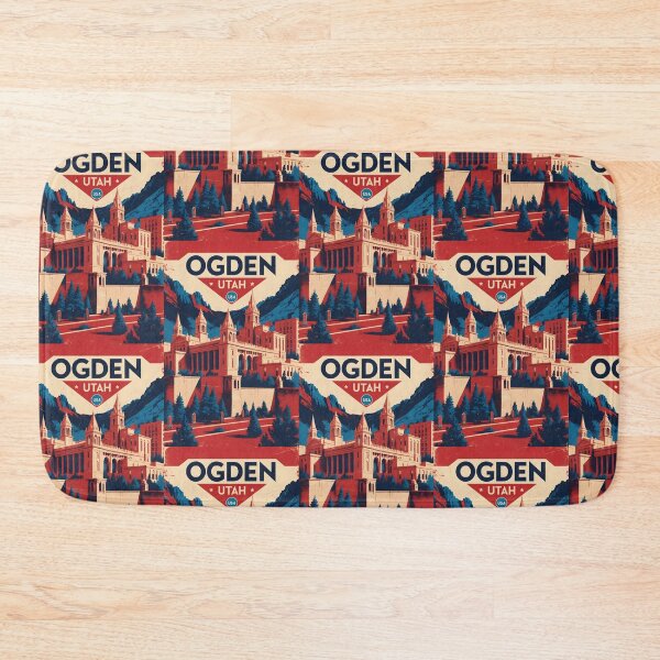 Item preview, Ogden Utah 1950s USA Vintage Travel Tourism designed and sold by TravelersGems.