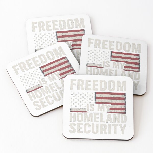 Item preview, Freedom Is My Homeland Security | Patriotic Distressed American Flag T-Shirt designed and sold by Kaehaniz.