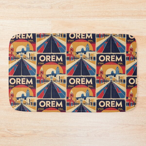 Item preview, Orem Utah 1950s USA Vintage Travel Tourism designed and sold by TravelersGems.