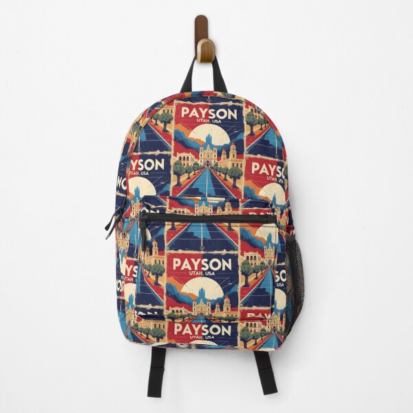 Item preview, Payson Utah 1950s USA Vintage Travel Tourism designed and sold by TravelersGems.