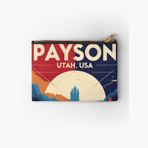 Item preview, Payson Utah 1950s USA Vintage Travel Tourism designed and sold by TravelersGems.