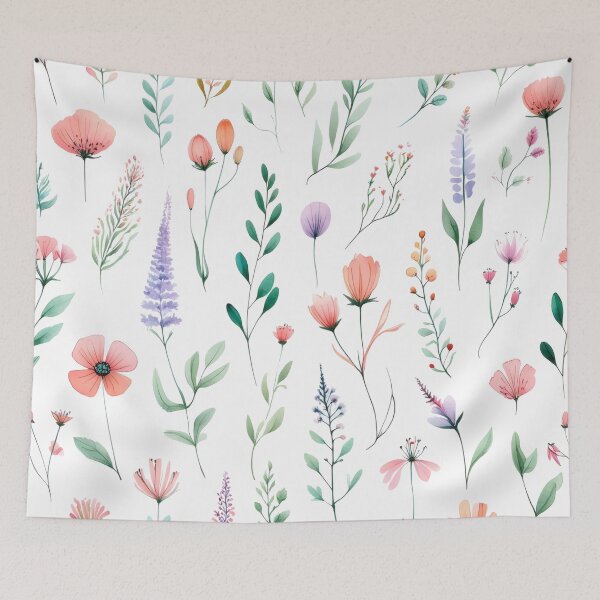 Item preview, Watercolor Wildflower Collection designed and sold by Ombrya.