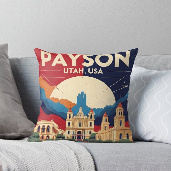 Item preview, Payson Utah 1950s USA Vintage Travel Tourism designed and sold by TravelersGems.