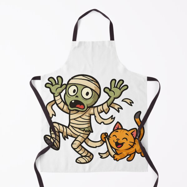Item preview, Mummy running away from a cat designed and sold by Witan Ink.