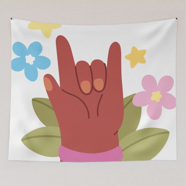 Item preview, ILY Hands designed and sold by The-Sassy-Snail.
