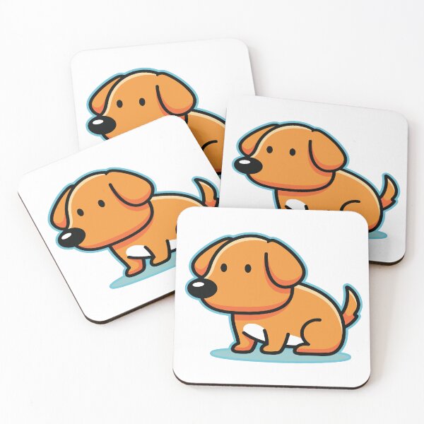 Item preview, Cartoon Style Staring Wondering Dog designed and sold by Brainstorming99.