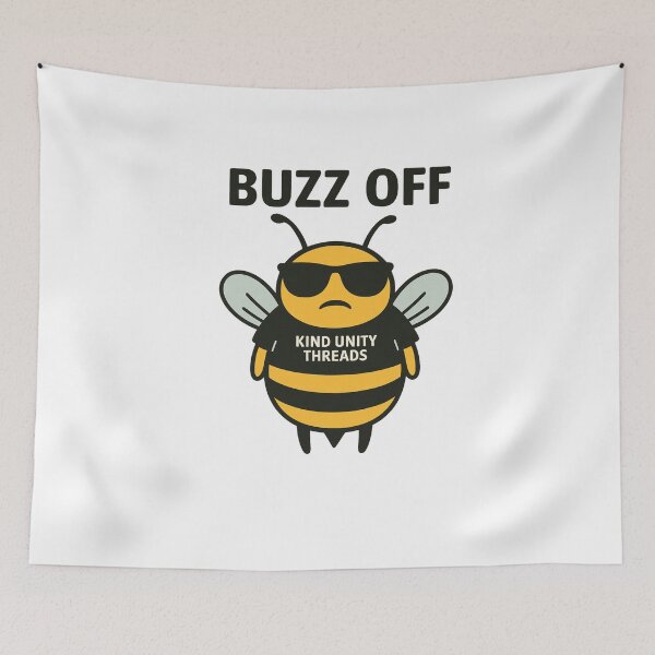 Item preview, Buzz Off Bee designed and sold by Kind Unity Threads.