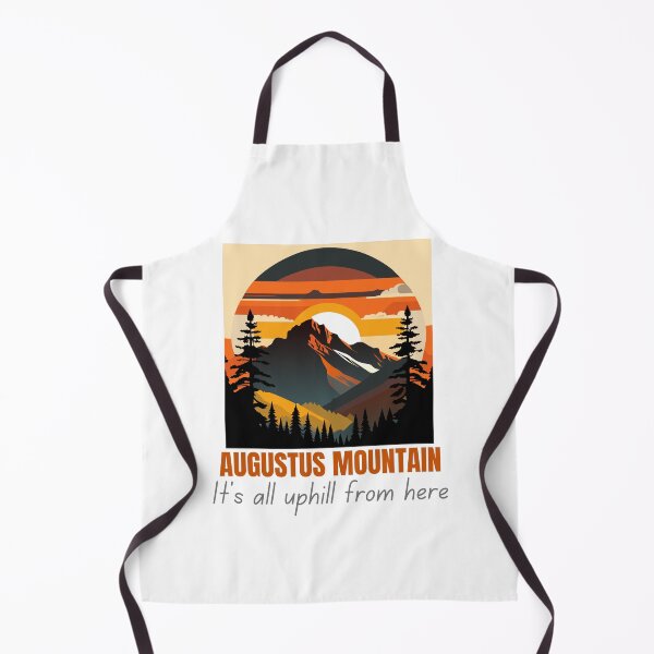 Item preview, Augustus Mountain It's all uphill from here T-shirt designed and sold by t-shirtastic.