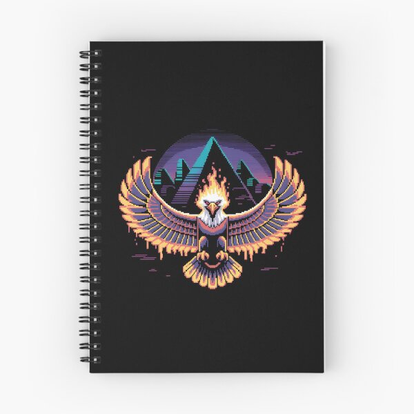 Item preview, Retro Pixel Egyptian Eagle designed and sold by lalasine.story.