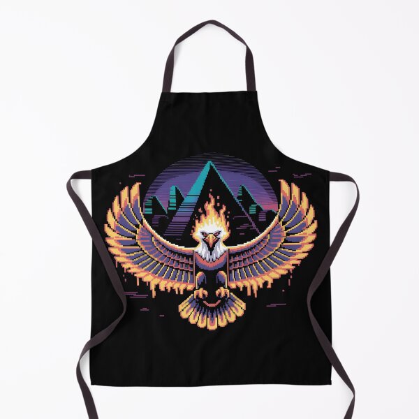 Item preview, Retro Pixel Egyptian Eagle designed and sold by lalasine.story.