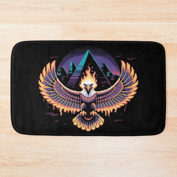 Item preview, Retro Pixel Egyptian Eagle designed and sold by lalasine.story.