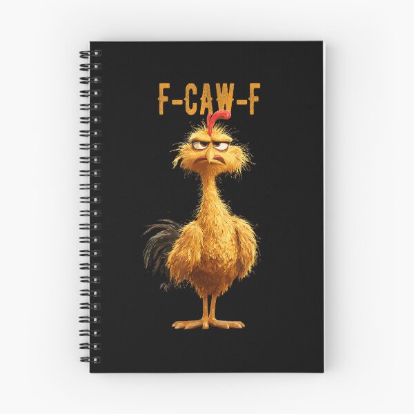 Item preview, F-Caw-F Funny Chicken FCAWF Humor Quote Rooster Meme  designed and sold by ivotee.