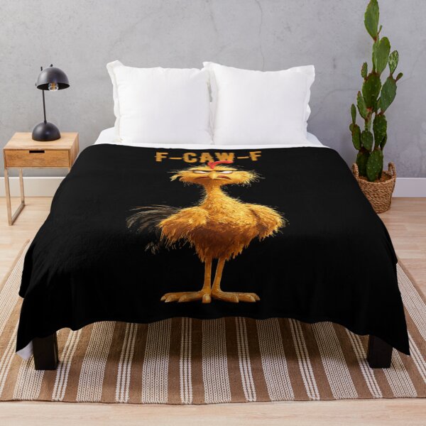 Item preview, F-Caw-F Funny Chicken FCAWF Humor Quote Rooster Meme designed and sold by ivotee.