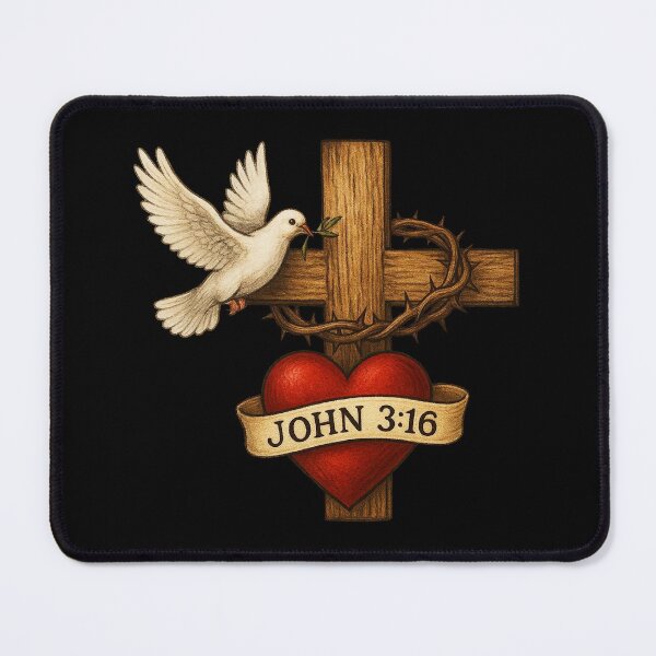 Item preview, John 3:16 For God So Loved The World designed and sold by plushism.
