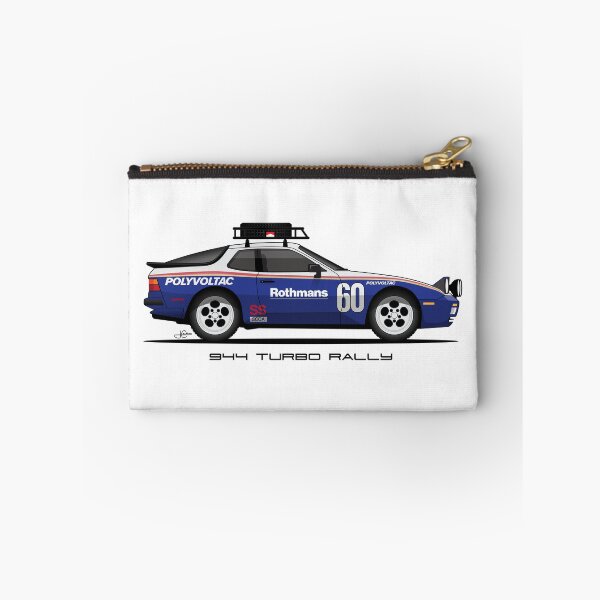 Item preview, Porsche 944 turbo retro Rally Race Car Illustration designed and sold by blackdogshop.