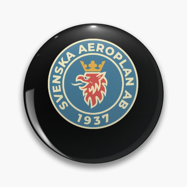 Item preview, Svenskas Aeroplans AB 1 9 3 7 Logo designed and sold by harreybpmani.