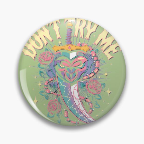 Item preview, Dont Try Me Tattoo Design with Heart  Roses designed and sold by BrianmiOver.