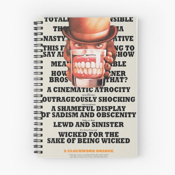Item preview, Fanart - A CLOCKWORK ORANGE movie poster designed and sold by Arcilonius.