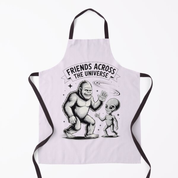 Item preview, Bigfoot  Alien Friends Across the Universe designed and sold by BrianmiOver.