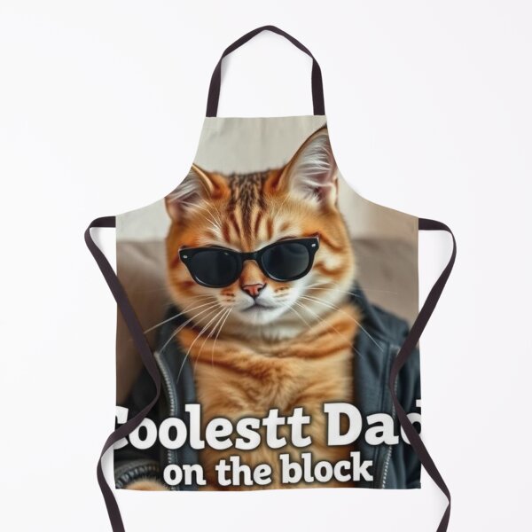 Item preview, Coolest cat dad on the block designed and sold by SSMC DREAM DESIGN.