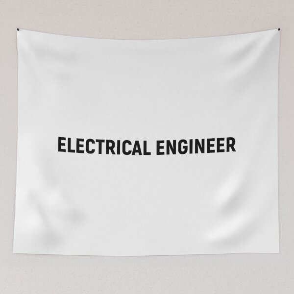 Item preview, Electrical Engineer - Job Title Text (Black) designed and sold by STUDIO-72.