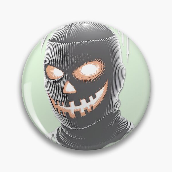 Item preview, La Malandra Pumpkin Balaclava Art designed and sold by BrianmiOver.