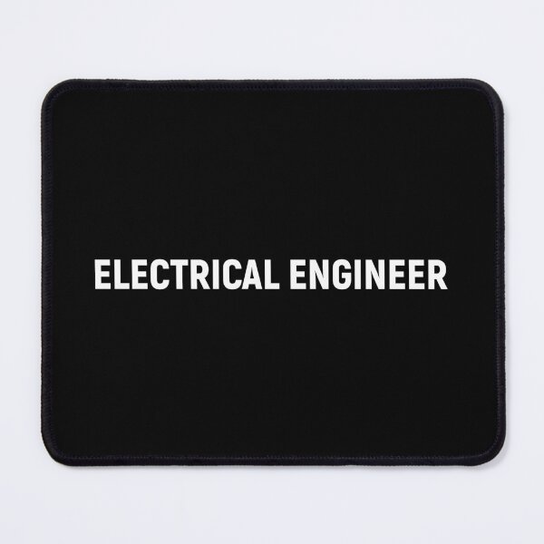 Item preview, Electrical Engineer - Job Title Text (White) designed and sold by STUDIO-72.