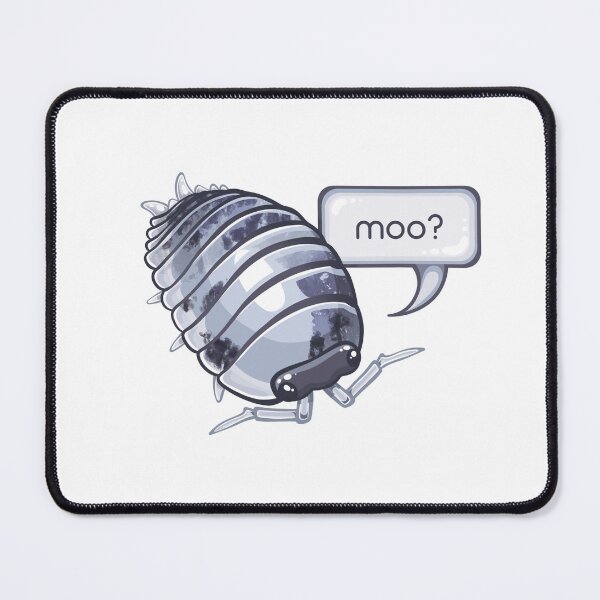 Item preview, Dairy Cow Isopod Cute Moo designed and sold by StickaEmporium.