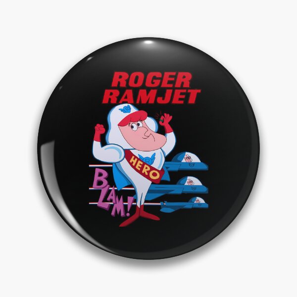 Item preview, Roger Ramjet Hero Blam designed and sold by LOLREBECCA.