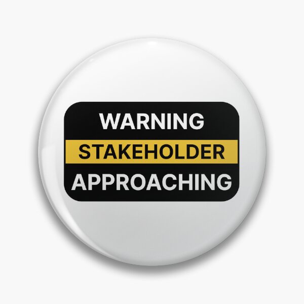 Item preview, Warning stakeholder approaching designed and sold by Jiben44.