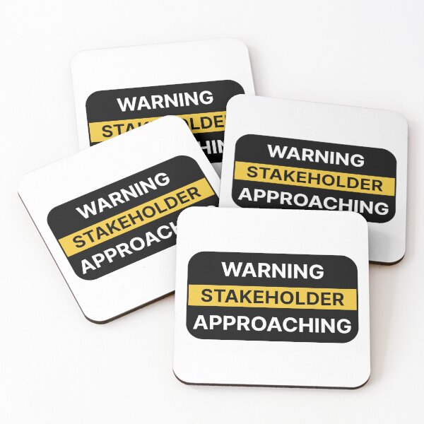 Item preview, Warning stakeholder approaching designed and sold by Jiben44.